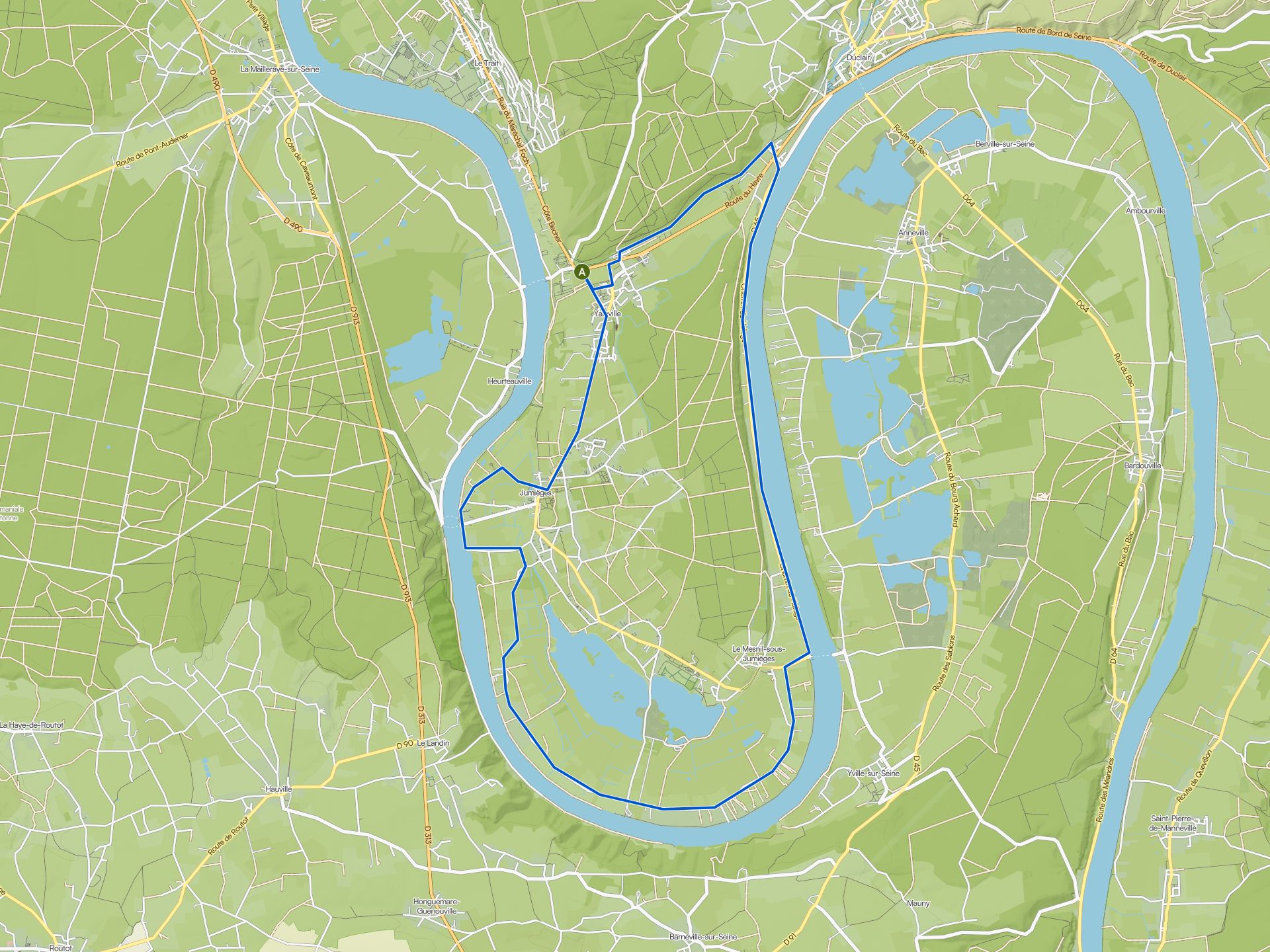 The best cycling routes in Normandy | Komoot